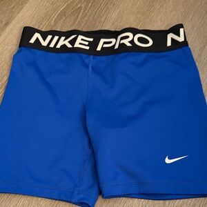 Nike Pro Royal Blue Training Shorts